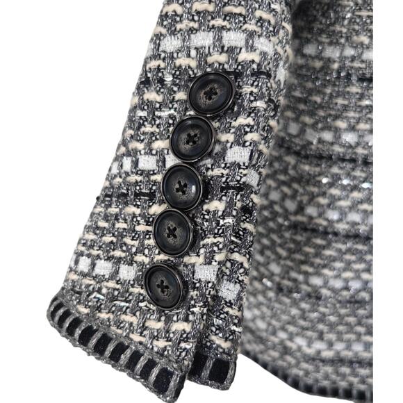 Veronica Beard Alessia Tailored Tweed Jacket 10 - Picture 10 of 12